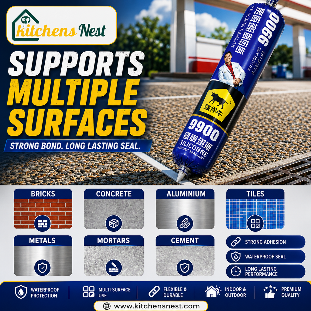 Super Strong Waterproof Silicone Sealant | Heavy-Duty Leak Repair