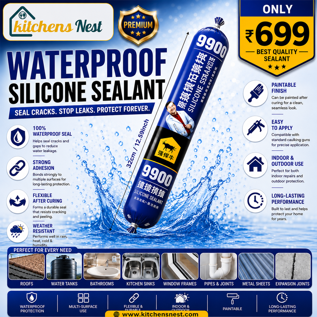 Super Strong Waterproof Silicone Sealant | Heavy-Duty Leak Repair