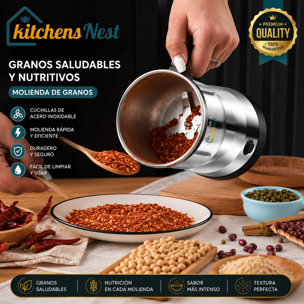 🎁 50% OFF! Multifunctional Electric Grinder – Coffee, Spices & More in Seconds! ⏳